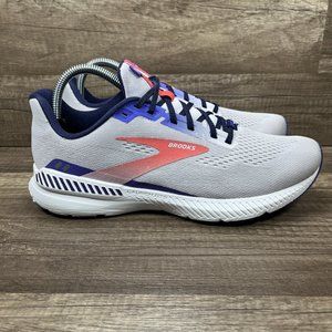 Brooks Launch 8 Gray Purple Womens US Size 9.5 EUR 41 1203461B520 Running Shoes